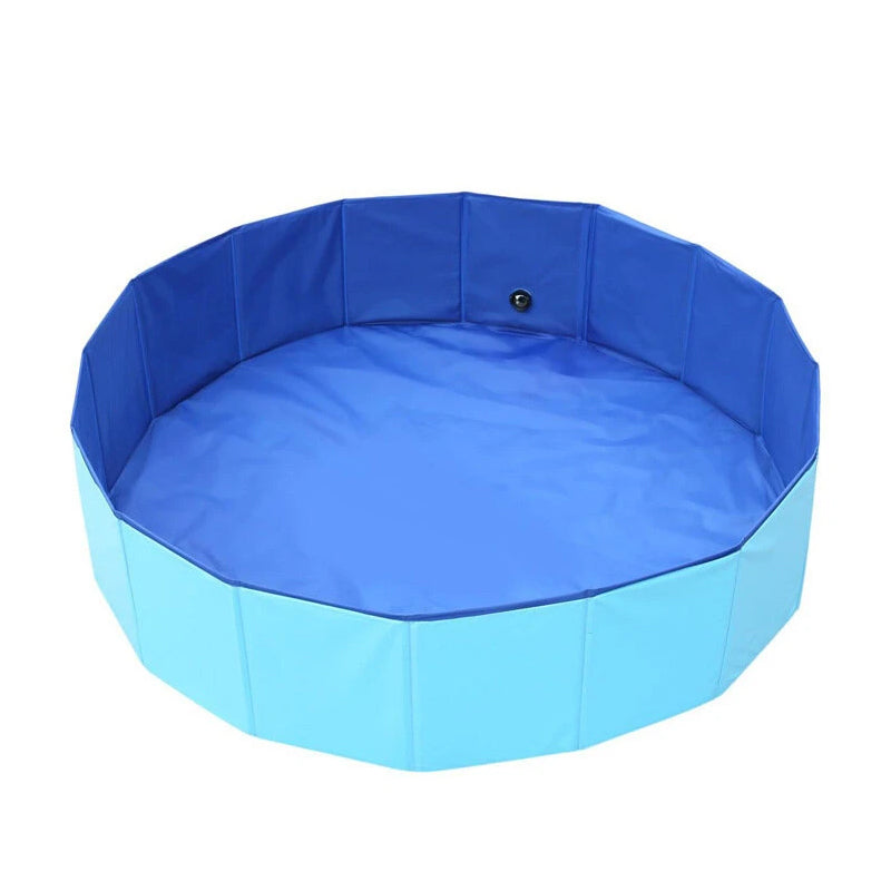 Collapsible Outdoor Pet and Kids PVC Folding Bathing Pool_7