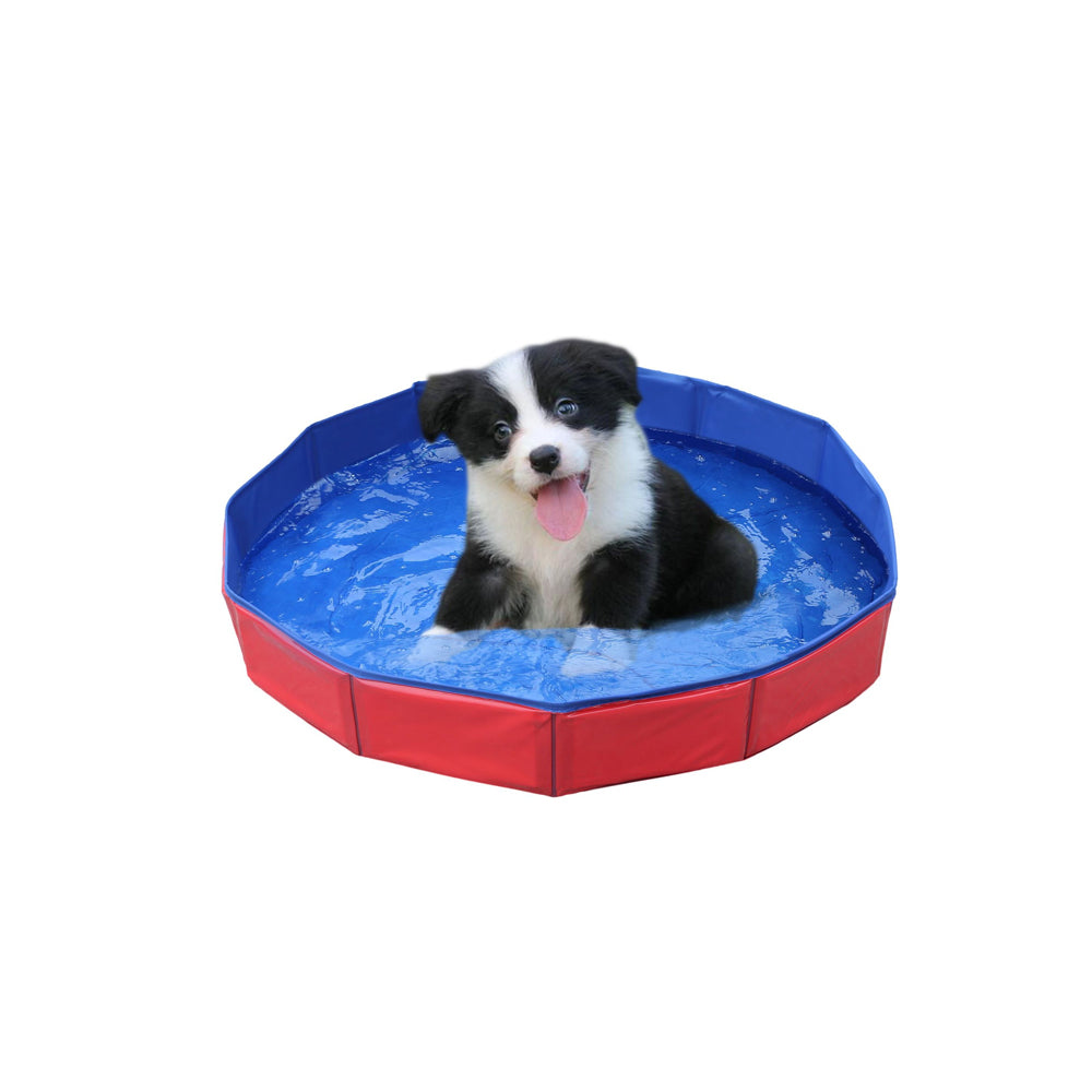 Collapsible Outdoor Pet and Kids PVC Folding Bathing Pool_11